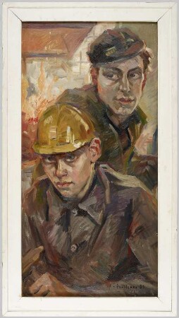 Gemälde "Junge Bergleute"