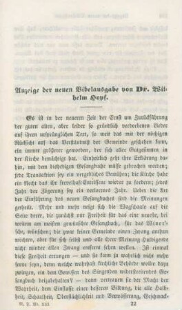 329-346 Anzeige der neuen Bibelausgabe von Dr. Wilhelm Hopf