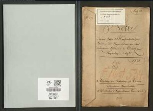 Die im Jahr 1821 erforderlichen Bauten und Reparaturen an Domänengebäuden