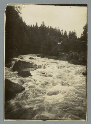 Vogtland. Nebenfluss Trieb im Triebtal bei Jocketa