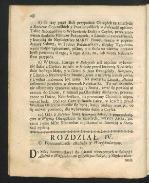 Rozdział IV.