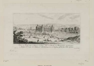 Veuë et perspective d’Ancy-le-Franc [...]