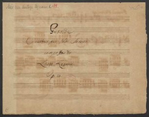 Ouvertüren; guit; A-Dur; op.14