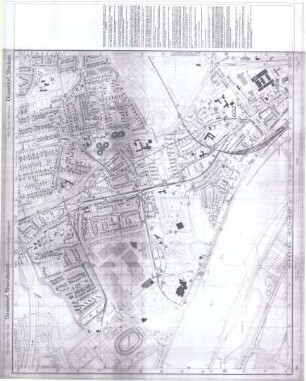 Streckendarstellungen des Schienennahverkehrs und des Ursprungs der Luftfahrt in Düsseldorf Stockum/Golzheim seit 1899 bis heute