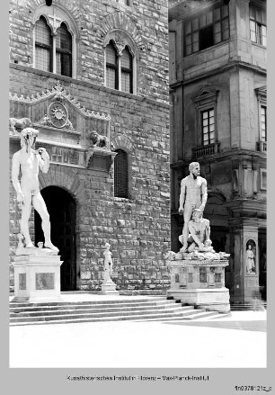 Palazzo Vecchio, Westfassade, Florenz