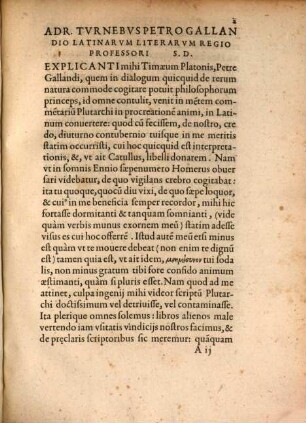 De procreatione animi in Timaeo Platonis
