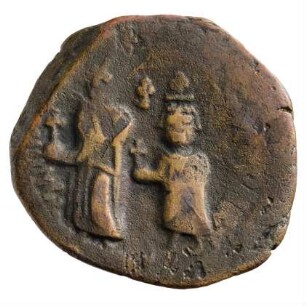 Münze, Follis, 612 / 613