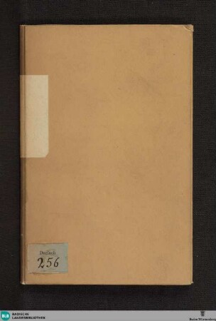 Gebete - Cod. Durlach 256