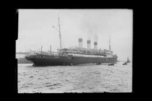Cap Polonio ex Vineta (1914), Hilfskreuzer, Hamburg Südamerikanische Dampfschifffahrts-Gesellschaft A/S & Co KG (HSDG), Antwerpen, Bau-Nr. 221