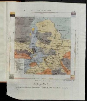 Tab. IV. Gebirgs-Karte von dem mittlern Theile des Fürstenthumes Calenberg nebst benachbarten Ländern