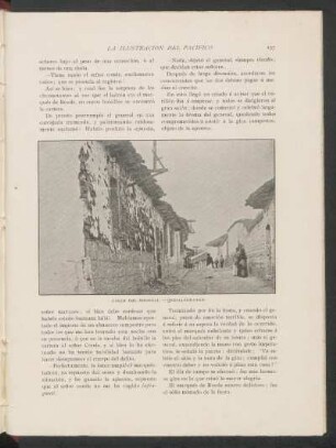 Calle del Hospital. - Quezaltenango. - [Fotografía]