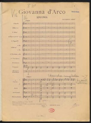 Giovanna d'Arco : sinfonia