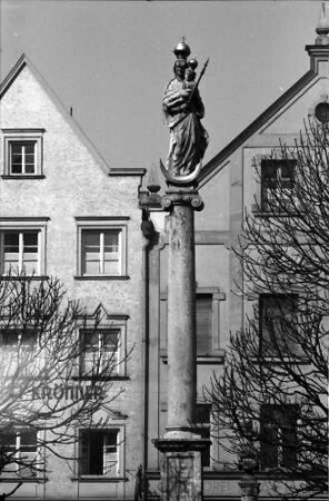 Weilheim: Mariensäule