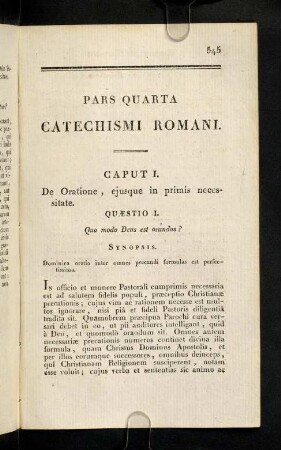 545-692, Pars Quarta Catechismi Romani.