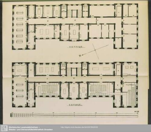 I. Etage. II. Etage
