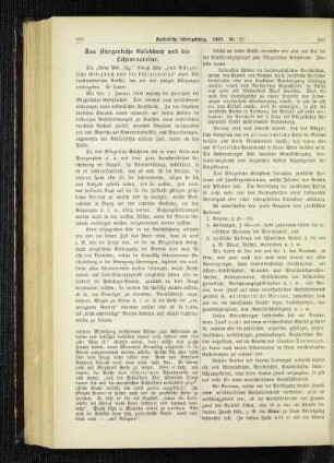 ¬Das¬ Bürgerliche Gesetzbuch und die Lehrervereine