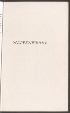 Mappenwerke