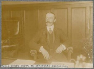 Prinz Ernst Fürst zu Hohenlohe-Langenburg