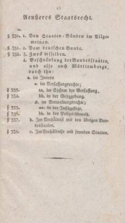 Aeußeres Staatsrecht