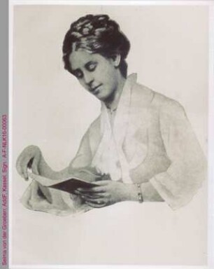 Porträt von Selma von der Groeben
