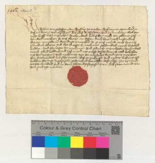 Bischof Johann von Verden bezeugt, von den restlichen 600 Mark Lübisch 300 erhalten zu haben, so dass die Schuld von 3000 Mark Lübisch bis auf 300 getilgt ist.