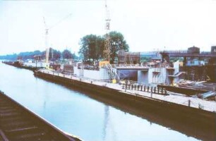 Unterhaupt neue Schleuse Gelsenkirchen