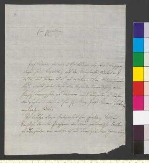Brief von Seebeck, Thomas Johann an Goethe, Johann Wolfgang von