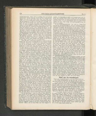 Brief aus Konstantinopel.