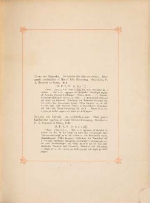 Bibliographia Klemmingiana 1844-1889 : förteckning öfver de af G. E. Klemming från 1844 till 1889 författade och utgifna skrifter