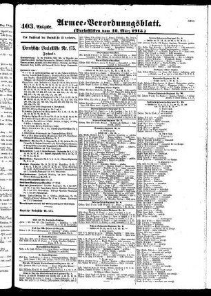 403.Ausgabe. Dienstag, 16. März 1915