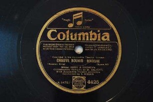 Chauve souris : Berceuse; (russian song)