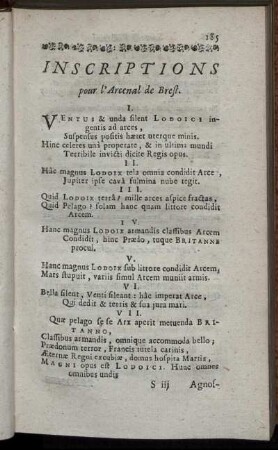 Inscriptions pour l'Arcenal de Brest.