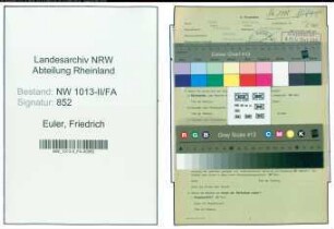 Entnazifizierung Friedrich Euler , geb. 09.11.1904 (Lebnsmitteleinzelhaendler)