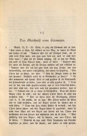 Die Gleichnisse vom Himmelreich oder die Unsterblichkeitslehre Jesu : im Lichte der Aussprüche der heiligen Schrift