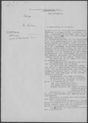 Bergenweiler: Pfarrbericht 1949