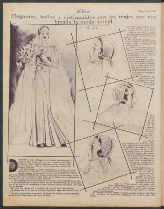 Elegantes, bellos y distinguidos son los trajes que nos brinda la moda actual