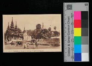 Nr. 33, Hinterindien, Rangoon, Liegender Buddha, Goldene Pagode