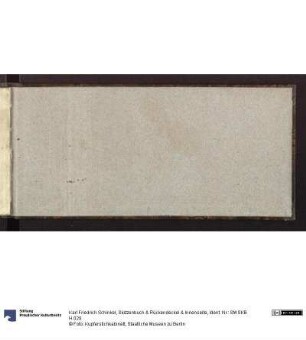 Skizzenbuch & Rückendeckel & Innenseite