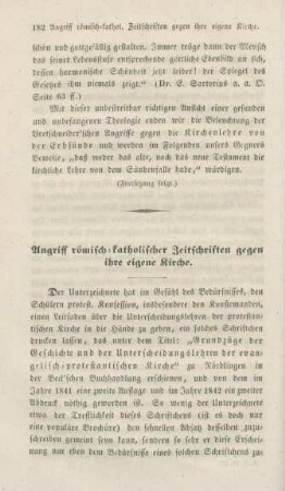 182-204 Angriff römisch-katholischer Zeitschriften gegen ihre eigene Kirche