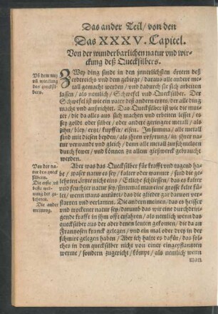 Das XXXV. Capitel.