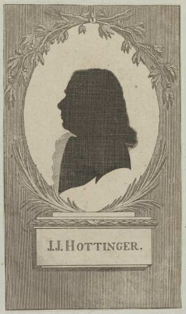 Bildnis des J. J. Hottinger