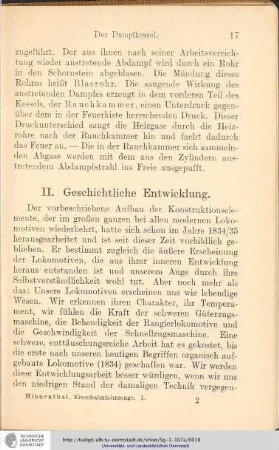II. Geschichtliche Entwicklung