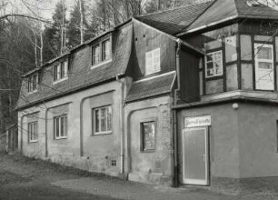 Königstein, Am Latz 2D. Geschlossenes Gasthaus "Palmschänke" (19. Jh.)