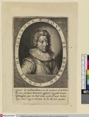 LOYS DE BOURBON CONTE DE SOISSONS