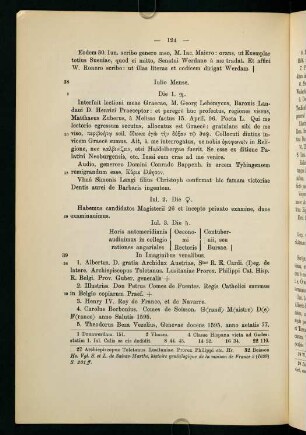 124-147, Iulio Mense.