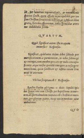 Quartum.