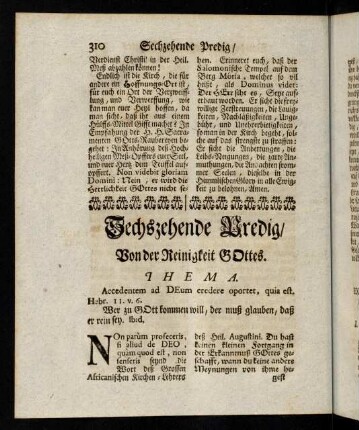 310-329, Sechzehende Predigt