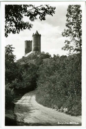 Saaleck. Burgruine