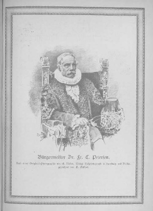 Bürgermeister Dr. Fr. C. Petersen.