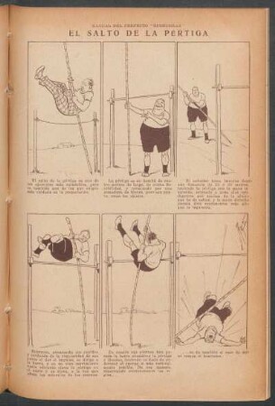 El salto de la pértiga - [Cómic] : Manual del perfecto "sportsman"